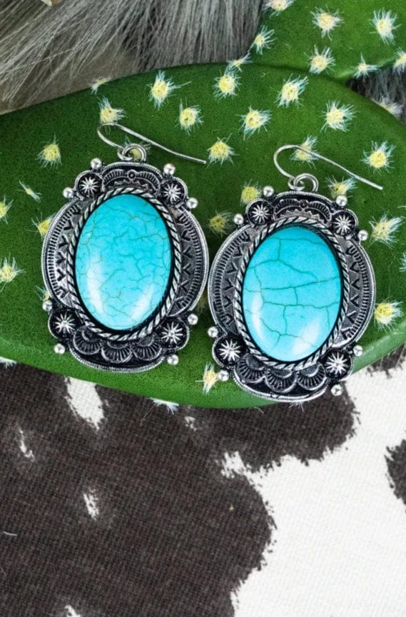 Jewelry Turquoise Star Junction Earrings