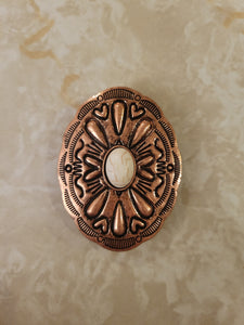 Jewelry White Camanche Coppertone Phone Grip