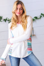 Load image into Gallery viewer, Oatmeal Princess Multicolor Fancy Terry Hoodie
