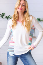 Load image into Gallery viewer, Oatmeal Princess Multicolor Fancy Terry Hoodie