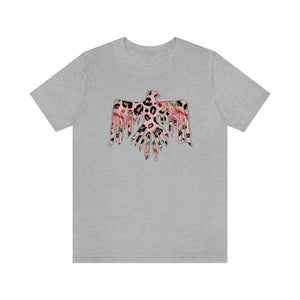 T-Shirt Athletic Heather / L Leopard Thunderbird Graphic Tee