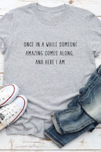 Load image into Gallery viewer, T-Shirt Athletic Heather / S Someone Amazing Graphic Tee