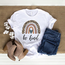 Load image into Gallery viewer, T-Shirt Be Kind Rainbow Graphic Tee