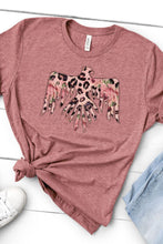 Load image into Gallery viewer, T-Shirt Heather Mauve / S Leopard Thunderbird Graphic Tee