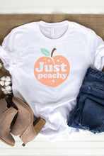 Load image into Gallery viewer, T-Shirt Just Peachy Graphic Tee