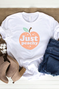 T-Shirt Just Peachy Graphic Tee