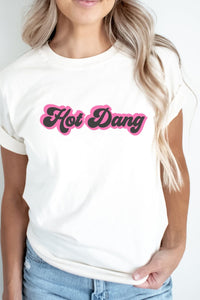 T-Shirt White / L Hot Dang Graphic Tee